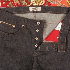 Naked & Famous Selvedge Denim, Super Guy, Lunar New Year Water Tiger Exclusive